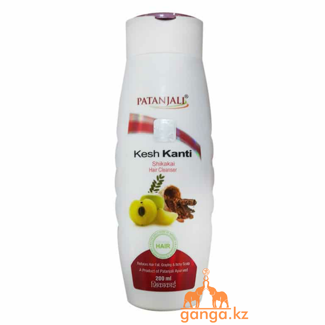 Шампунь Кеш Канти Шикакай (Kesh Kanti Shikakai Hair Cleanser PATANJALI), 200мл