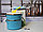 Ланч бокс двойной для еды контейнер пищевой 2 секции в ассортименте JD-9610, фото 3
