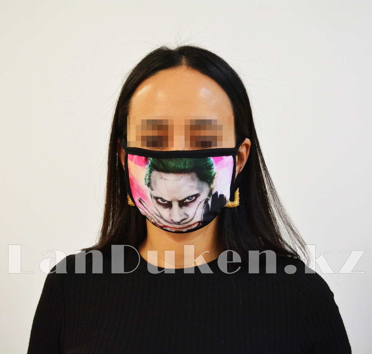 Защитная маска респиратор от пыли и холода Джокер