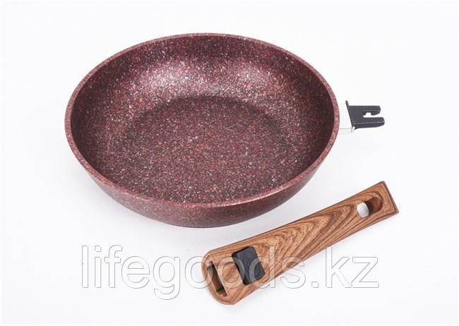 Сковорода 260мм со съемной ручкой, АП линия "Granit ultra" (Red) сга262а - фото 7 - id-p71152778