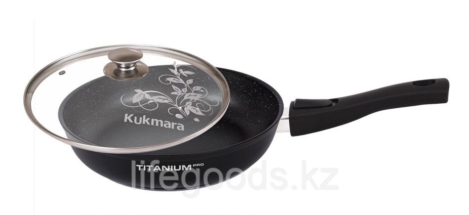 Сковорода 24 см Kukmara "Titanium pro" ст2404 - фото 1 - id-p71152864