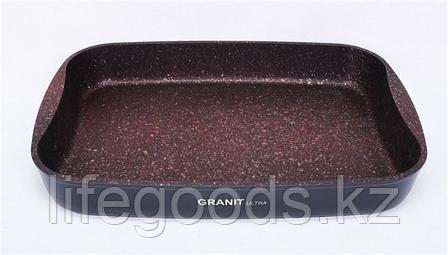 Противень 365х260х55мм, АП линия "Granit Ultra" (Red) пга02а, фото 2