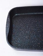 Противень 335х220х55мм, АП линия "Granit Ultra" (Blue) пгг01а, фото 5