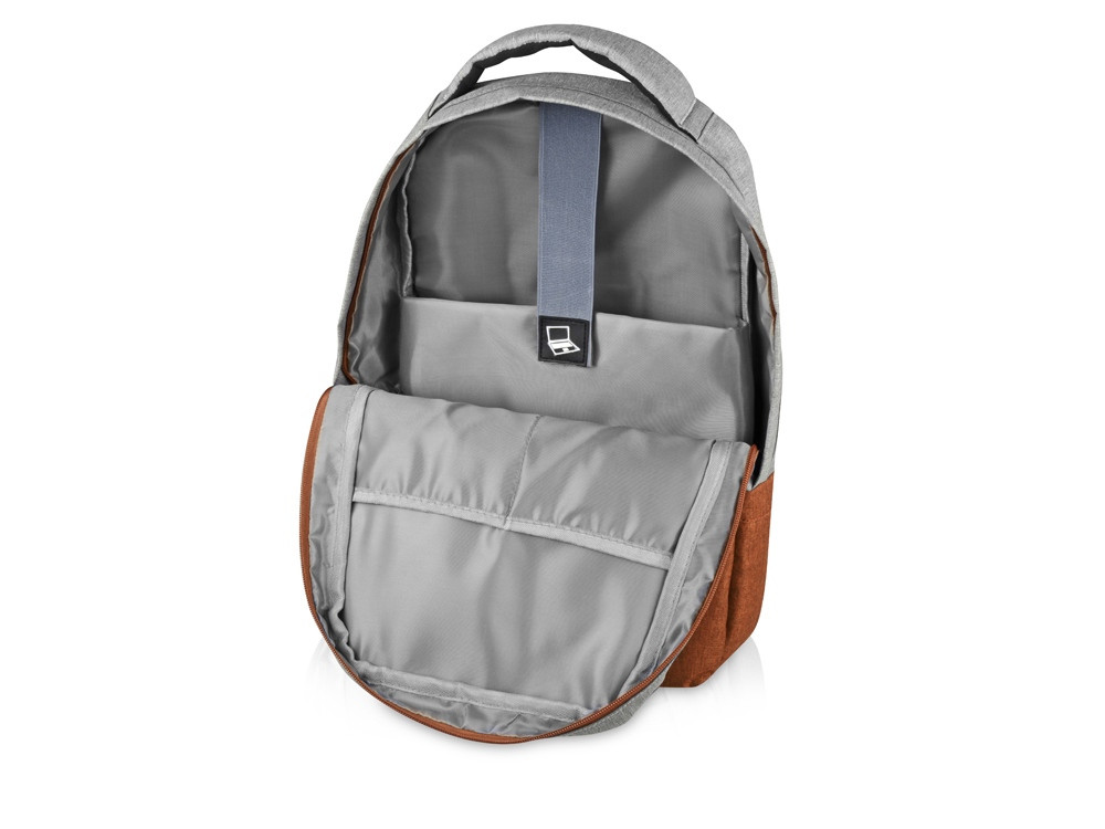 Рюкзак Fiji с отделением для ноутбука, серый/оранжевый - фото 3 - id-p71167666