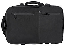 Водостойкий рюкзак-трансформер Convert для ноутбука 15, черный, фото 2