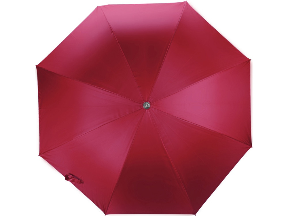 Зонт-трость полуавтомат Майорка, красный/серебристый (Р) - фото 5 - id-p71167794