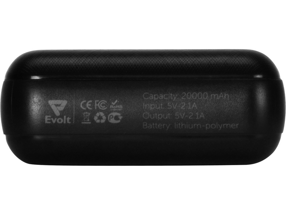 Портативное зарядное устройство Elec, 20000 mAh, черный - фото 7 - id-p71167820