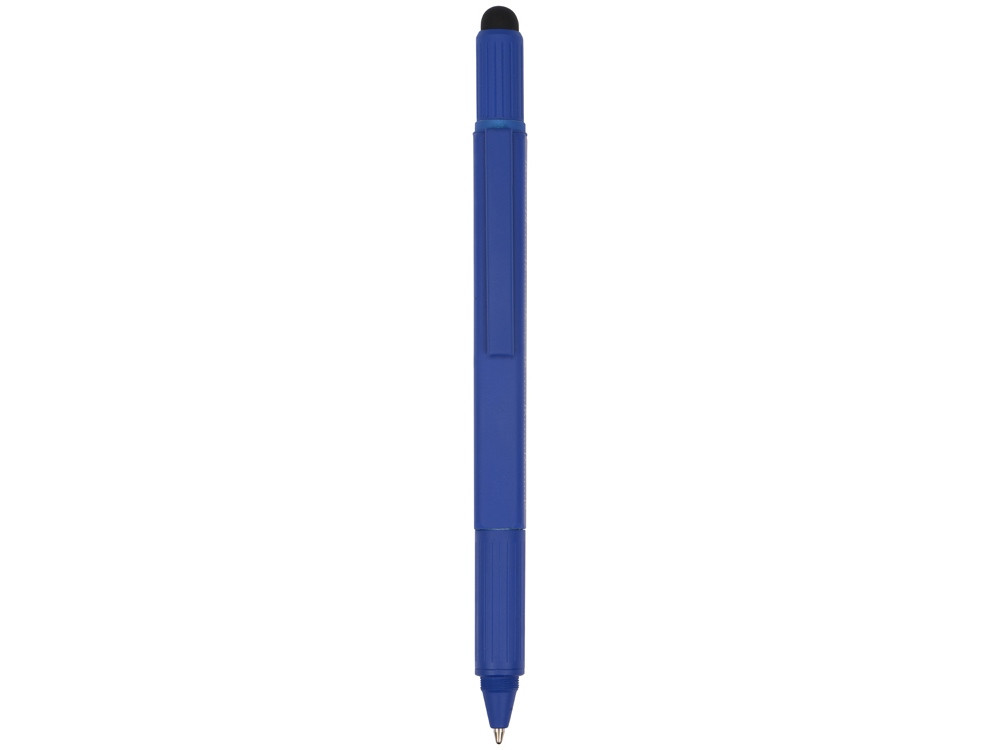 Ручка шариковая металлическая Tool, синий. Встроенный уровень, мини отвертка, стилус - фото 6 - id-p71167827