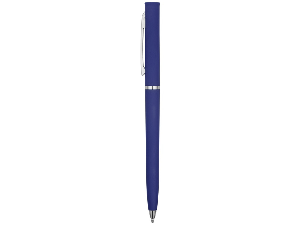 Ручка шариковая Navi soft-touch, темно-синий - фото 3 - id-p71167880