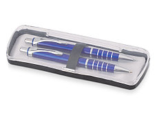 Набор Celebrity Райт: ручка шариковая, карандаш в футляре синий, фото 2