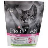 Pro Plan Delicate 400г Ягненок Сухой корм для взрослых кошек привередливых в еде