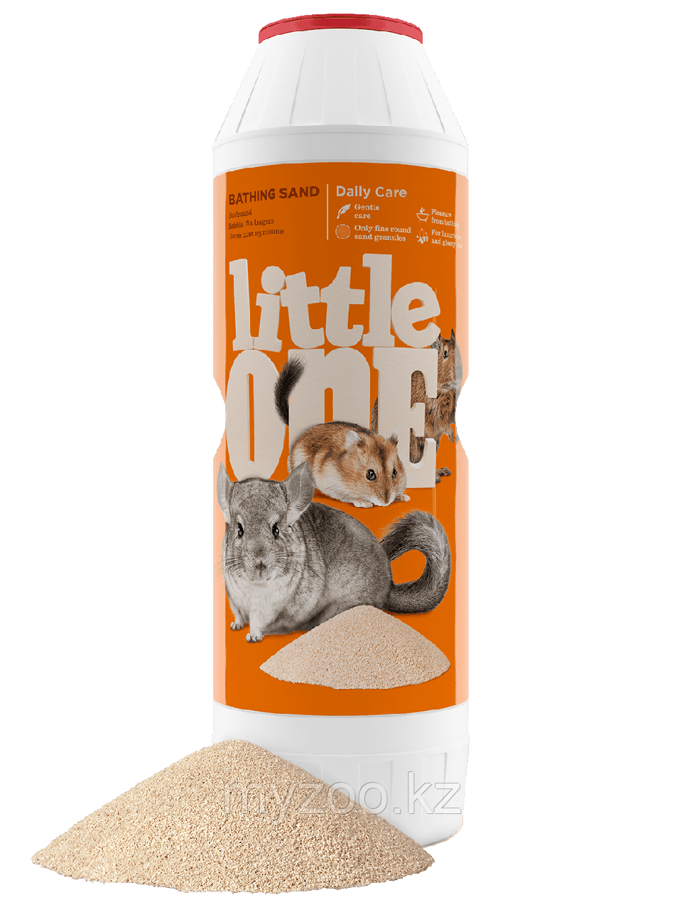 Песок для купания грызунов Little One 1 кг