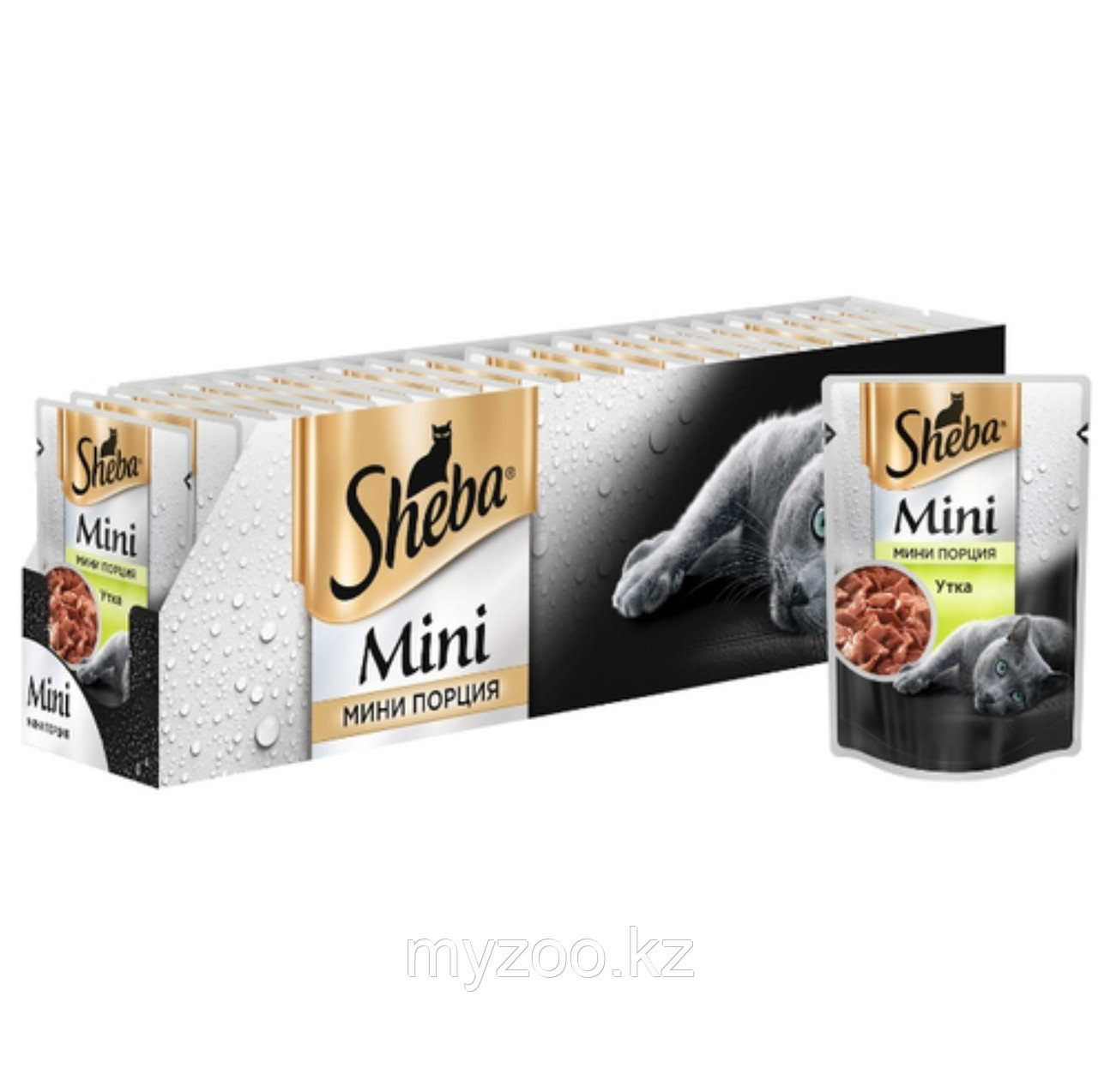 Sheba mini с уткой, 50 гр. | Шеба мини влажный корм для кошек |