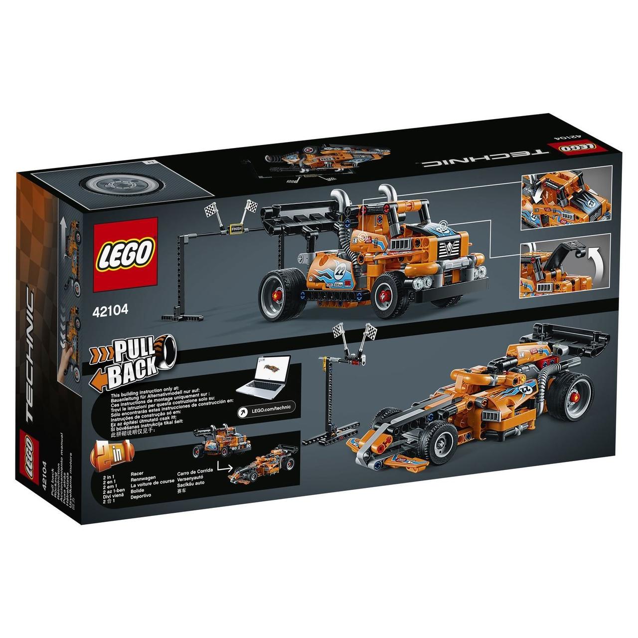 42104 Lego Technic Гоночный грузовик, Лего Техник - фото 2 - id-p71178045