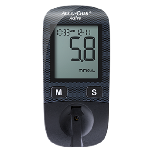 Accu-Chek Active экспресс анализатор глюкометр портативный для определения уровня сахара в крови