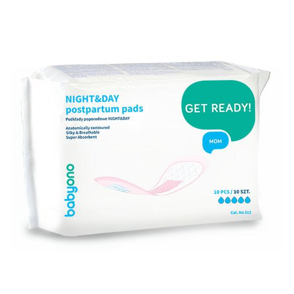 Прокладки послеродовые NIGHT&DAY BabyOno