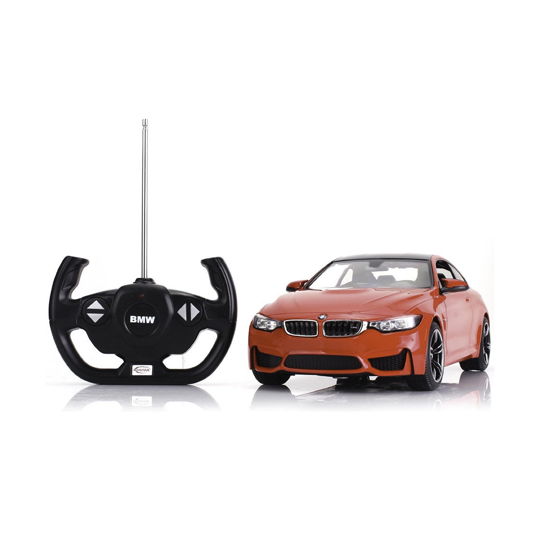 Радиоуправляемая машина RASTAR 70900R 1:14 BMW M4 Пластик 27 Mhz Красный