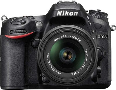 Фотоаппарат Nikon D7200 kit 18-55mm f/3.5-5.6 G VR + Батарейный блок