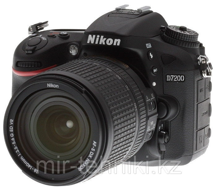 Фотоаппарат Nikon D7200 kit 18-140mm f/3.5-5.6 G ED VR + Батарейный блок - фото 1 - id-p71180467