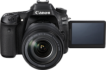 Фотоаппарат Canon EOS 80D kit 18-135 IS USM  + Батарейный блок