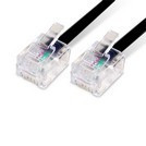 SHIP SH5001BKL0150-P патч корд телефонный Cat.3, RJ-11, 1.5 м черный