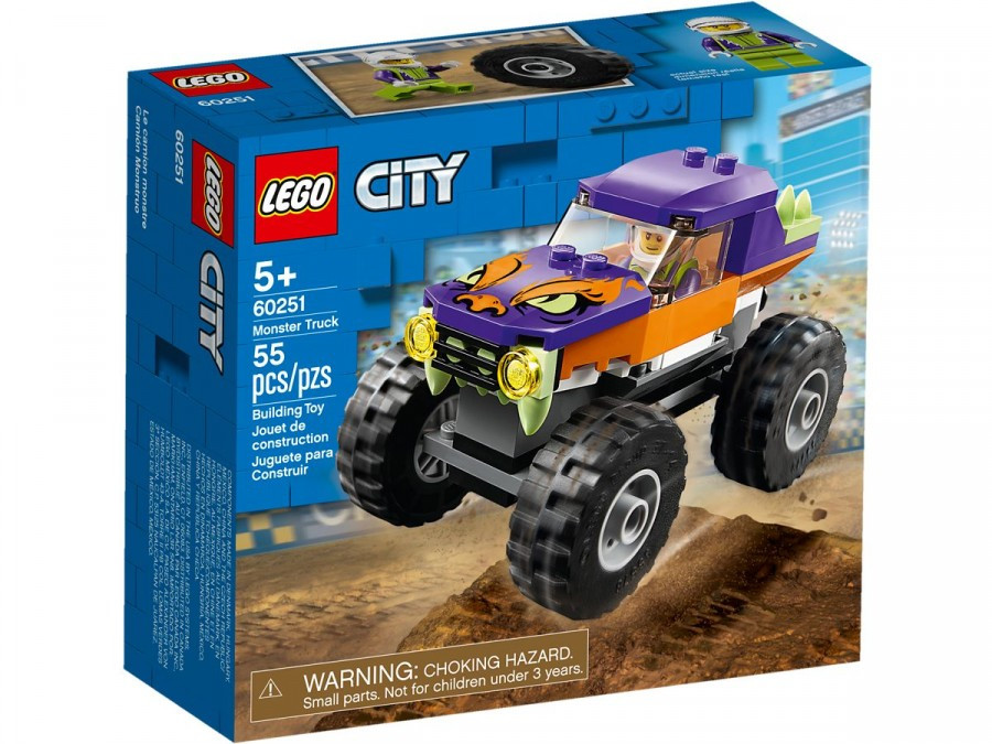 60251 Lego City Монстр-трак, Лего Город Сити - фото 1 - id-p71180573