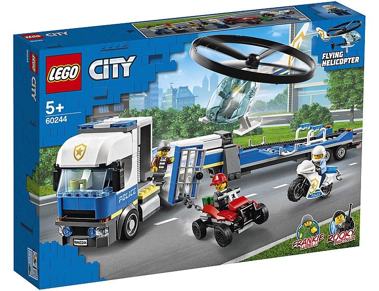 60244 Lego City Полицейский вертолётный транспорт, Лего Город Сити