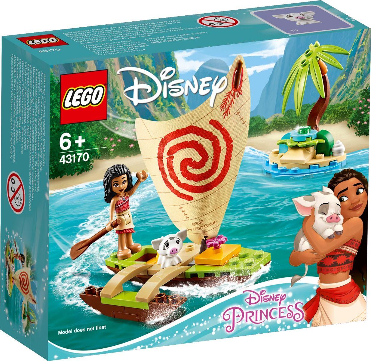 43170 Lego Disney Princess Морские приключения Моаны, Лего Принцессы Дисней - фото 1 - id-p71180587