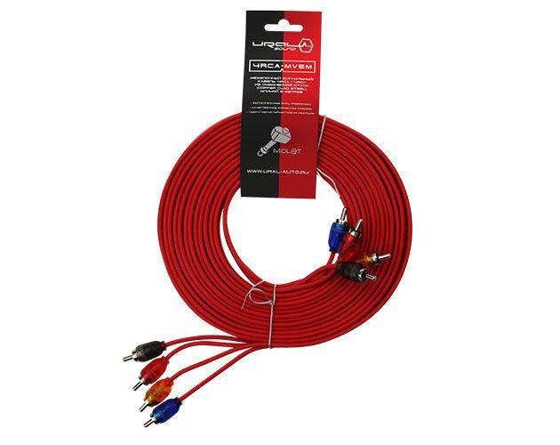 Кабель межблочный Ural 4RCA-MV5M