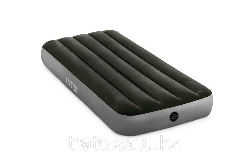 Односпальный надувной матрас INTEX 191х99х25 см: продажа, цена  .