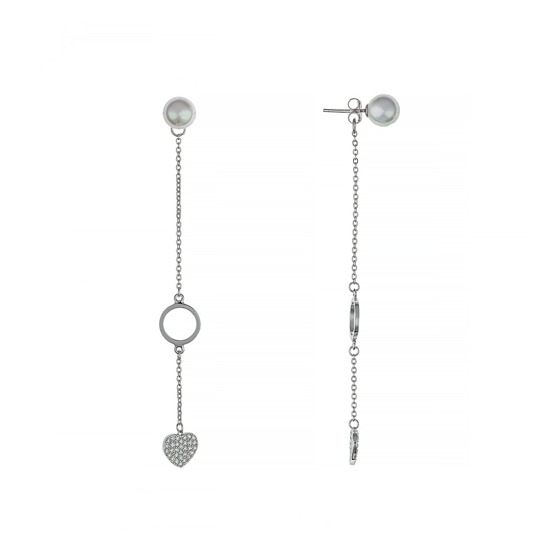 Серьги висячие Brosh Jewellery (Серебро 925)