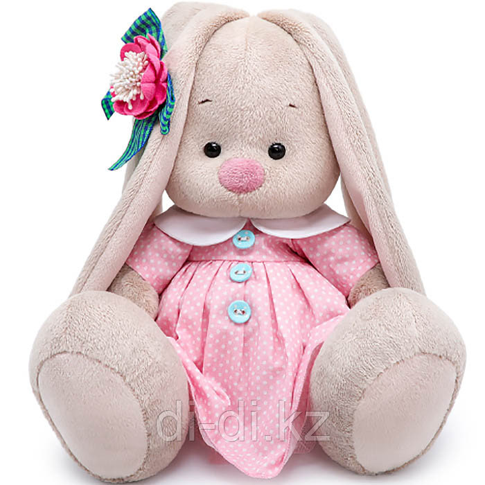 Игрушка "ЗАЙКА МИ" мягкая, Розовый крем, 18 см