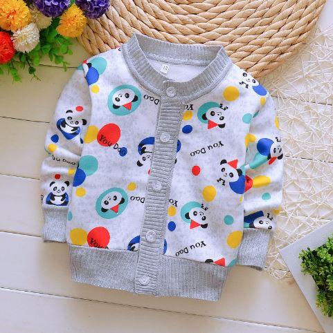 Кофта для мальчика, с пандами, на рост 80, 90см