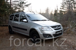 Зимняя заглушка решетки переднего бампера Lada Largus 2012-, фото 2