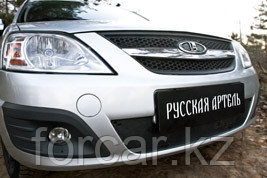 Зимняя заглушка решетки переднего бампера Lada Largus 2012-, фото 3