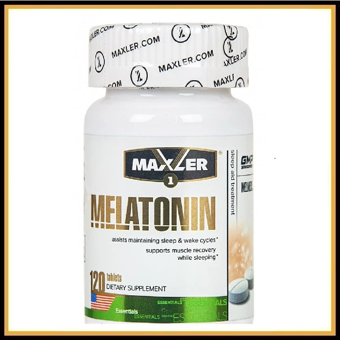 Maxler Melatonin 3 мг 120 таблеток - фото 1 - id-p71195895