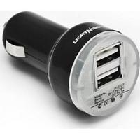 Автомобильное USB зарядное устройство, Lightning Power, LP-C027B, Автомобильное, 2 USB-порта