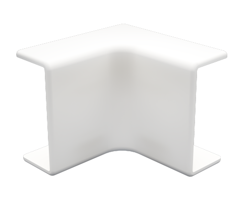 AIM 25x17 Угол внутренний белый (розница 4 шт в пакете, 10 пакетов в коробке)