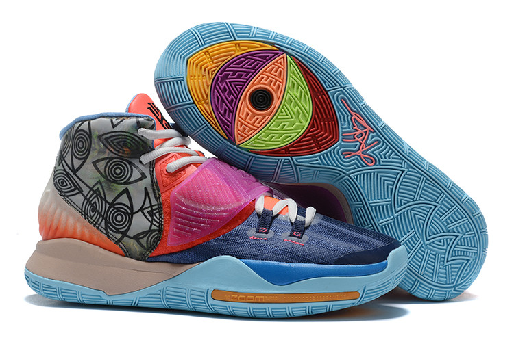 Баскетбольные кроссовки Nike Kyrie 6 (VI) "Multicolor" sneakers from Kyrie Irving