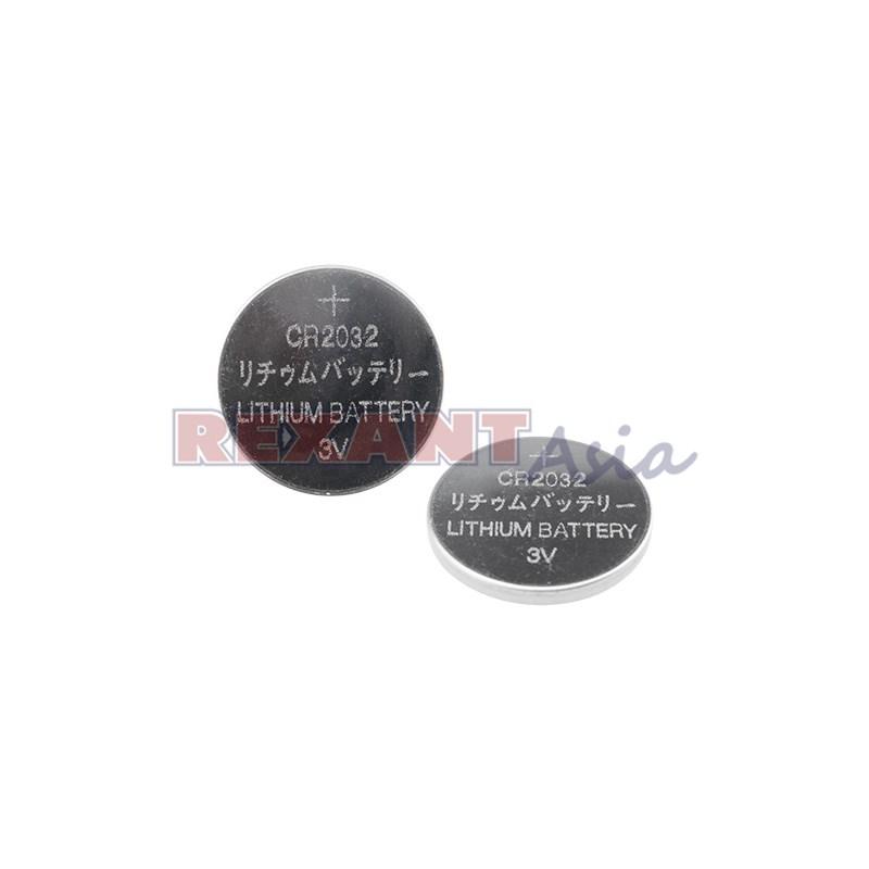 Литиевые батарейки CR2032, 3 В, 220 mAh, 5 шт. (30-1108) REXANT