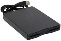 Внешний дисковод FDD 1,44 USB black (UFD-111) - предназначен для считывания информации с дискет 3.5 дюйма