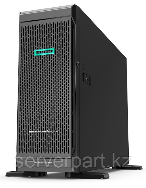 Сервер HP ML350 Gen10 (Tower 8SFF)/1x8-core intel Xeon 4110 Silver (2.1GHz)/16GB RDIMM/no HDD up-to 8 SFF