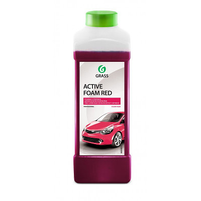 Автошампунь для ручной мойки автомобиля GraSS  "Active Foam Red"