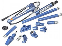 Гидравлическая растяжка STELS 4 т 16 предметов металлический кейс