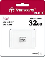 Карта MicroSD 32GB Class 10 U1 Transcend TS32GUSD300S.