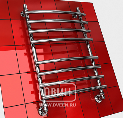 ДВИН Полотенцесушитель R primo 100/60 1"-3/4"-1/2" Водяной (К3)