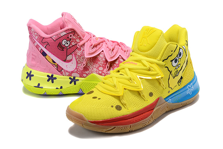 Баскетбольные кроссовки Nike Kyrie (V) 5 SpongeBob&Patrik