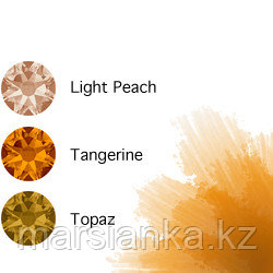 Swarovski Мини-микс омбре Orange, 30шт, фото 2