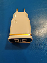 Адаптер Евровилка 220V на USB 5V , 3.1 А
