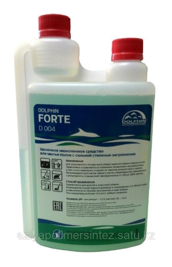 Моющее средство для полов со сложными въевшимися загрязнениями - Dolphin Forte 1 л. с дозатором